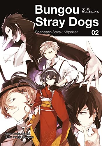 Bungou Stray Dogs 2 - Edebiyatın Sokak Köpekleri kitap kapağı