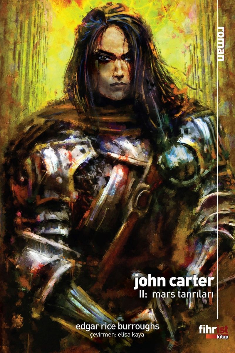 Mars Tanrıları / John Carter II kitap kapağı