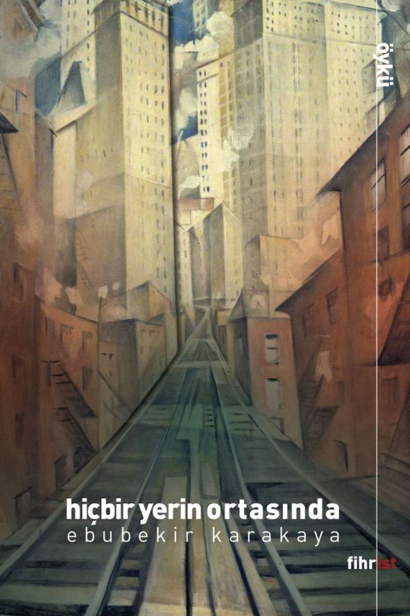 Hiçbir Yerin Ortasında kitap kapağı