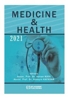 Medicine & Health 2021 kitap kapağı