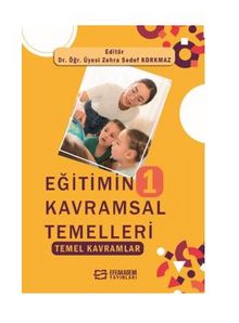 Eğitimin Kavramsal Temelleri-1 kitap kapağı