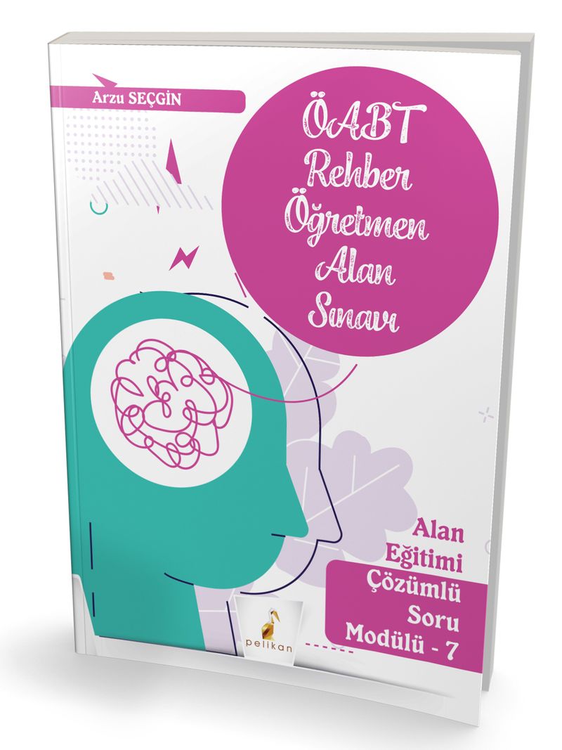 KPSS ÖABT Rehber Öğretmenliği Alan Sınavı Alan Eğitimi Çözümlü Soru Modülü 7 kitap kapağı