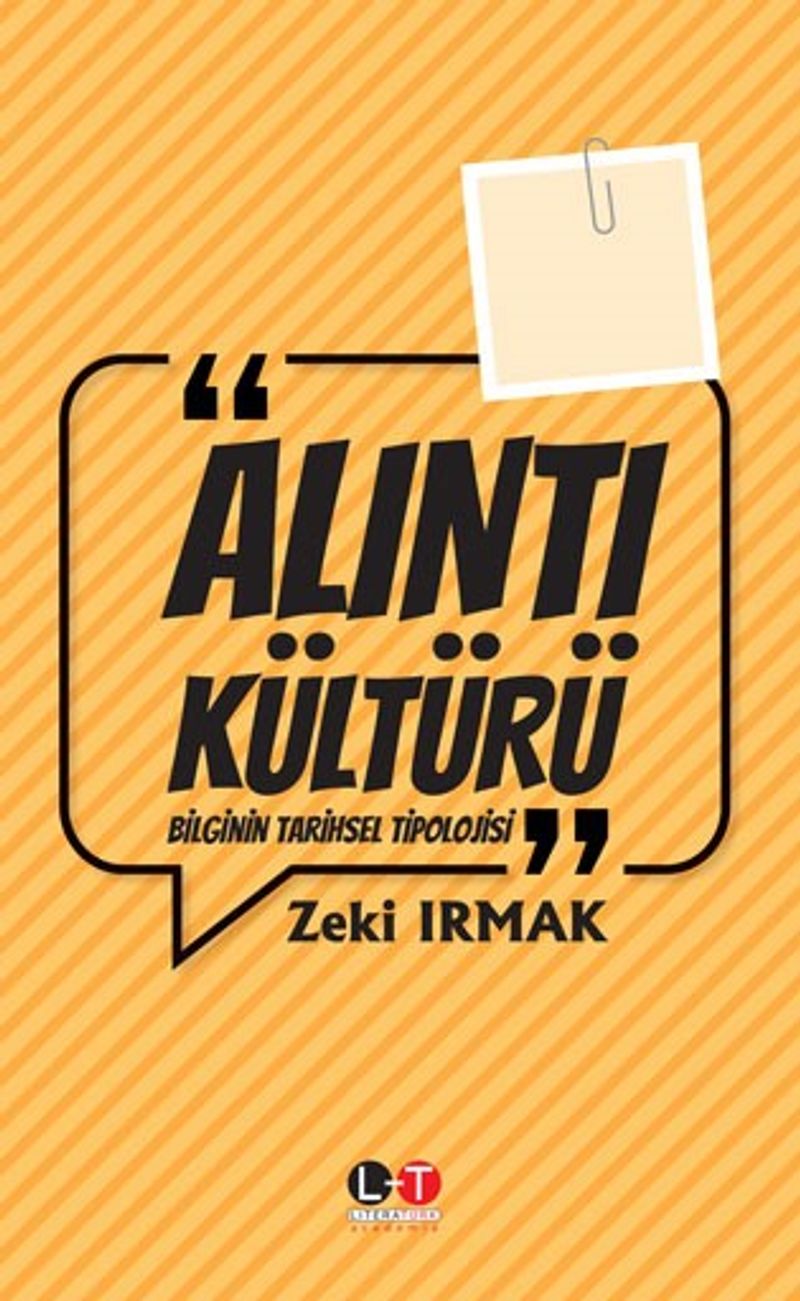 Alıntı Kültürü Bilginin Tarihsel Tipolojisi kitap kapağı