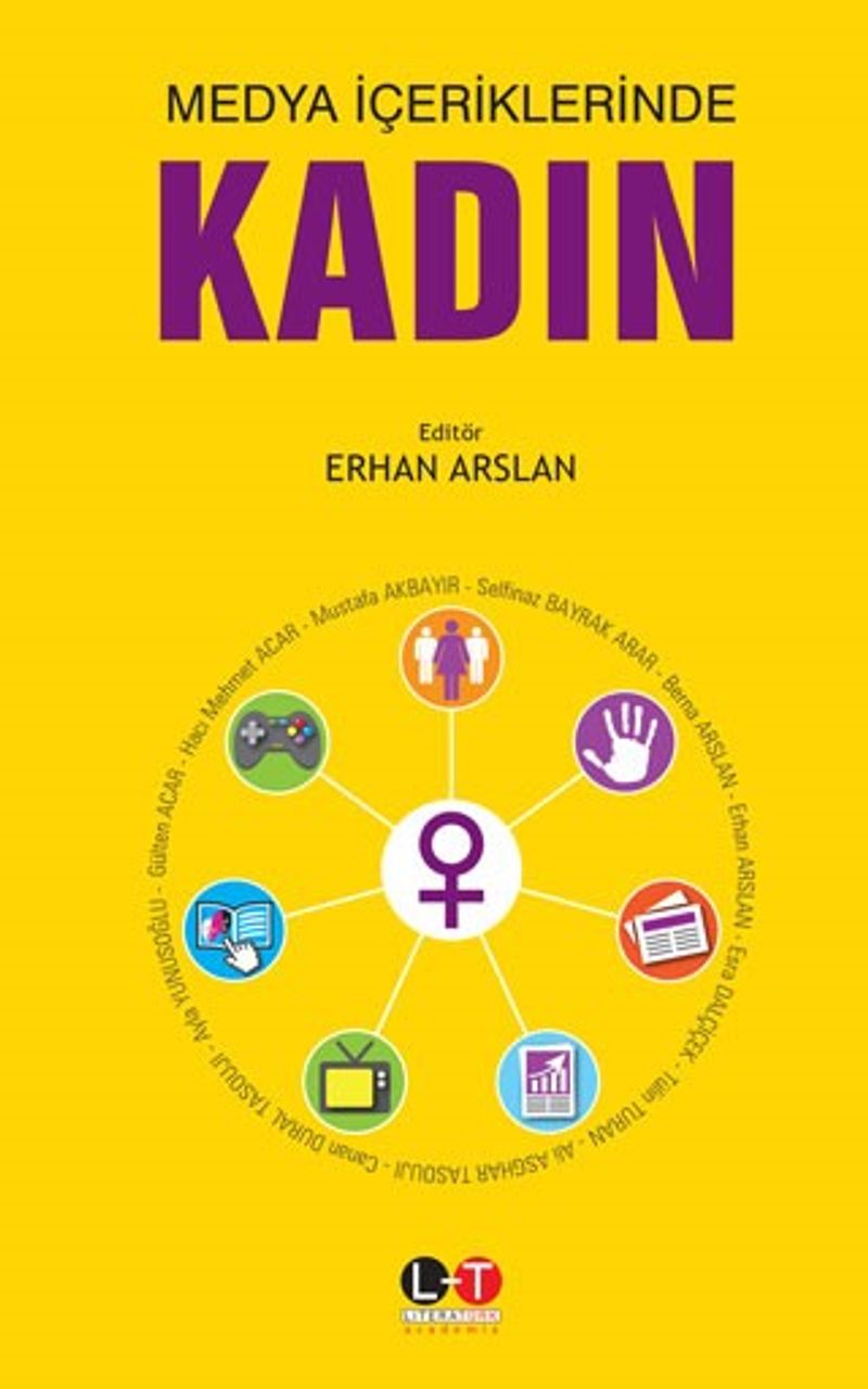 Medya İçeriklerinde Kadın kitap kapağı