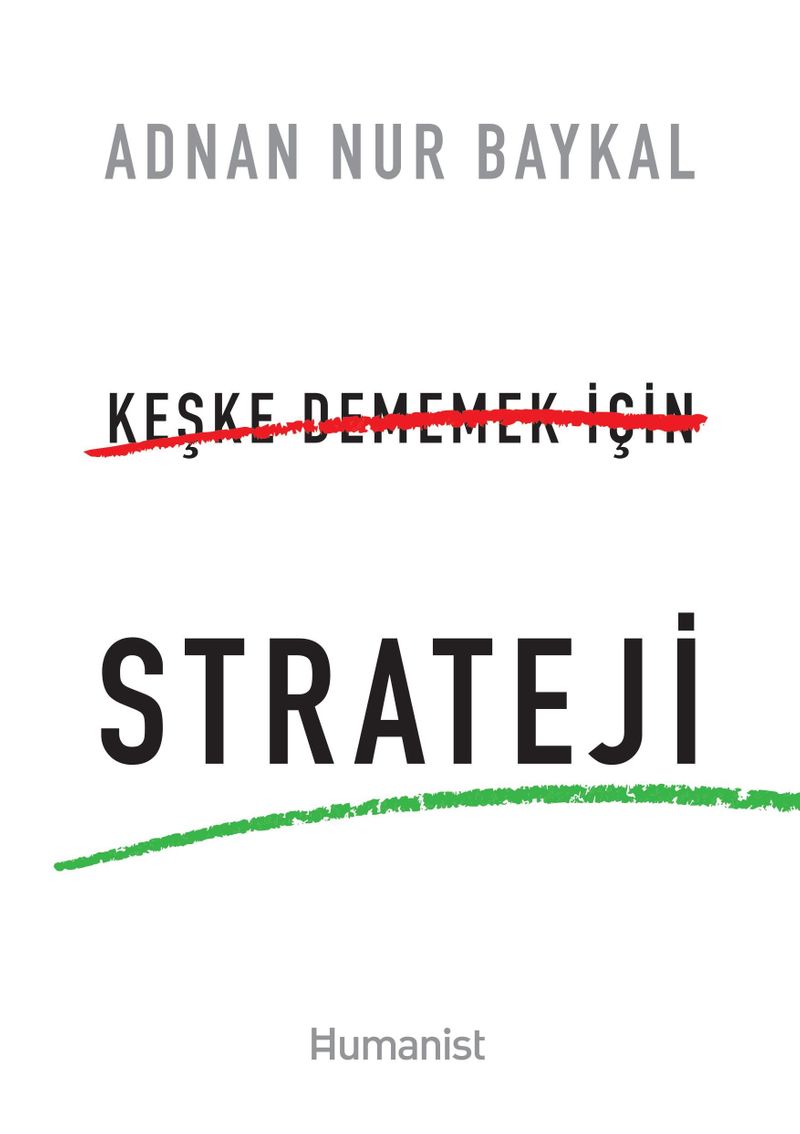 Keşke Dememek İçin Strateji kitap kapağı
