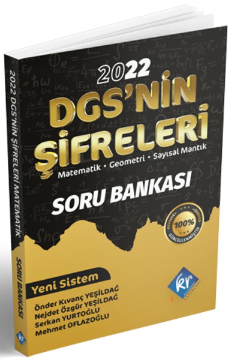 2022 DGS'nin Şifreleri Soru Bankası kitap kapağı