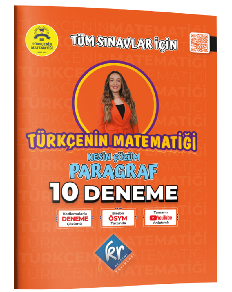 Türkçenin Matematiği Tüm Sınavlar İçin Paragraf 10 Deneme kitap kapağı