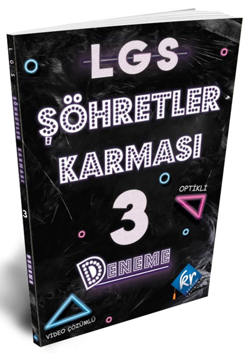 2022 LGS Şöhretler Karması 3 Deneme kitap kapağı