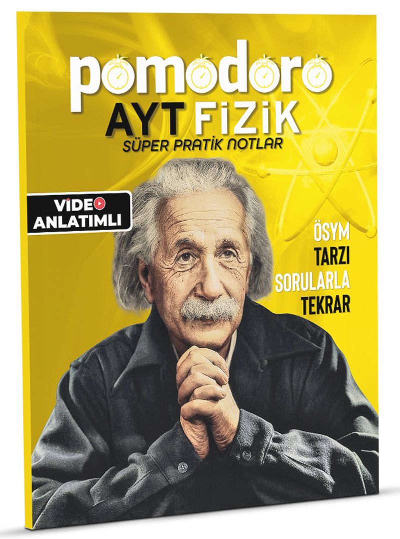Pomodoro AYT Fizik Konu Soru Süper Pratik Notlar kitap kapağı