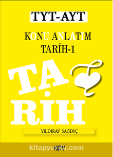 TYT-AYT Konu Anlatımı Tarih 1 kitap kapağı