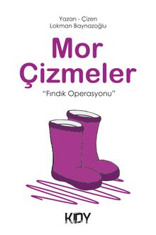 Mor Çizmeler kitap kapağı