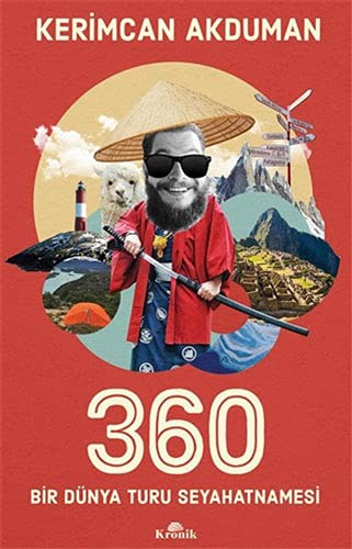 360 Bir Dünya Turu Seyahatnamesi kitap kapağı