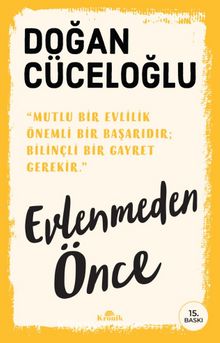 Evlenmeden Önce kitap kapağı