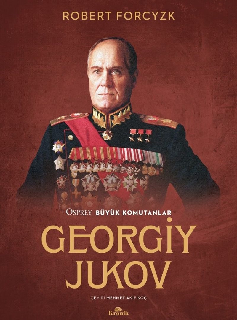 Georgiy Jukov Osprey Büyük Komutanlar kitap kapağı