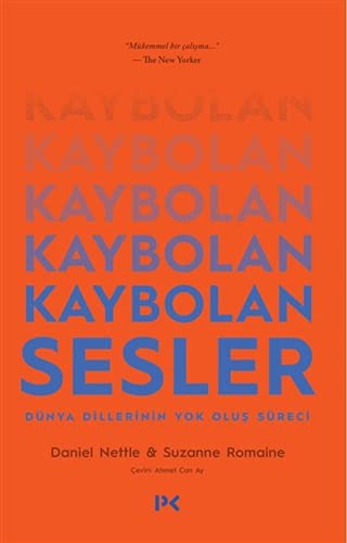 Kaybolan Sesler & Dünya Dillerinin Yok Oluş Süreci kitap kapağı