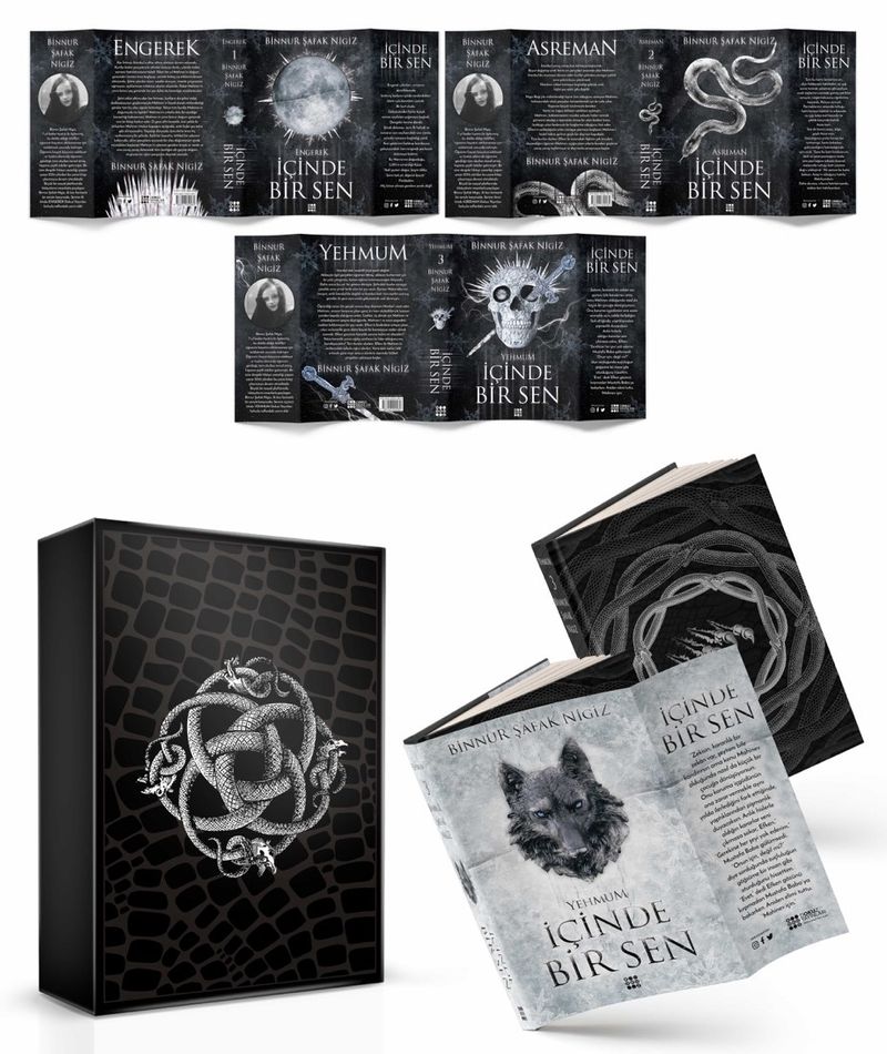 İçinde Bir Sen 3 / Yehmum (Ciltli) (Kutulu ve Şömiz Hediyeli) kitap kapağı