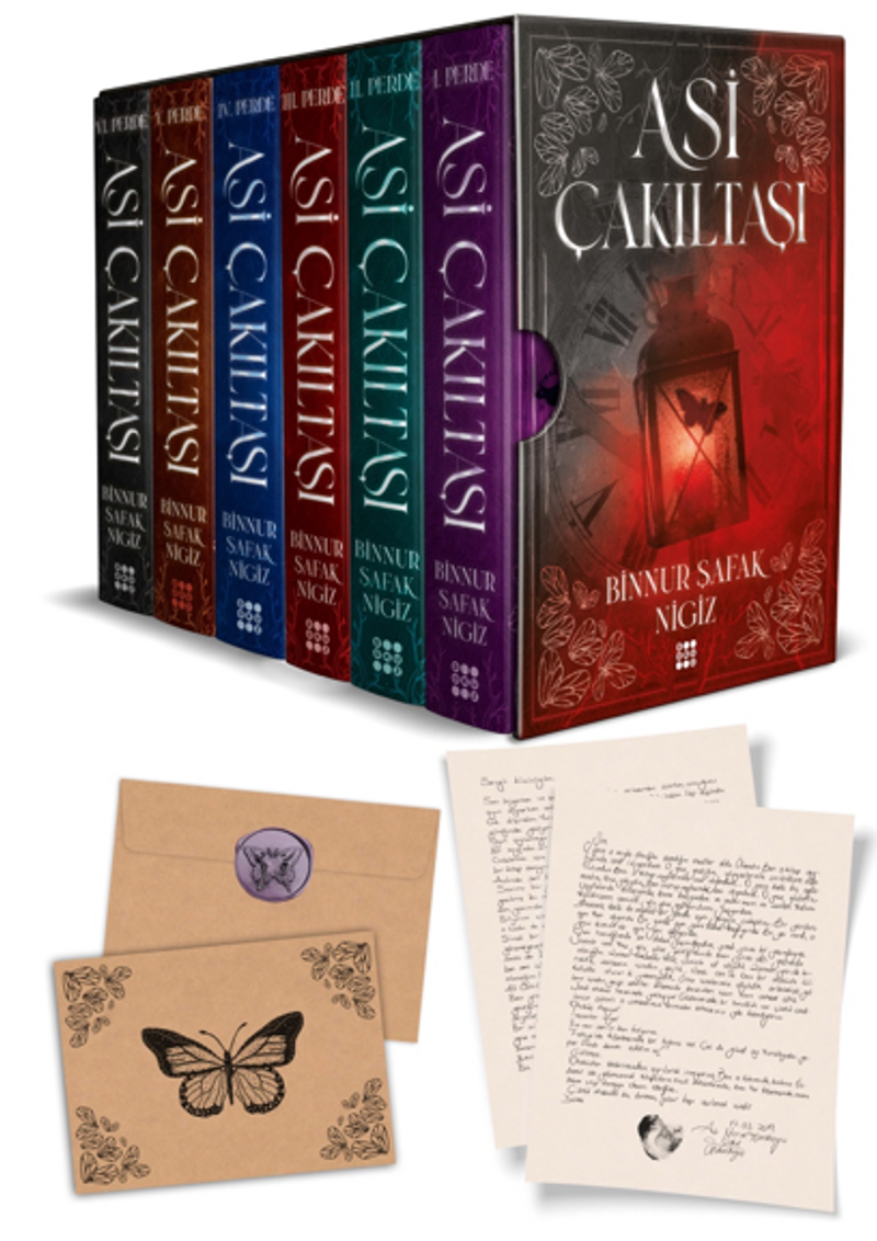 Asi Çakıltaşı Serisi (6 Kitap Takım) (Ciltli) kitap kapağı