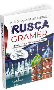 Türkçe Açıklamalı Rusça Gramer Dilbilgisi kitap kapağı