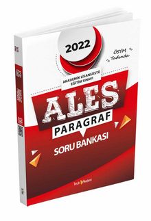 2022 ALES Paragraf Soru Bankası kitap kapağı