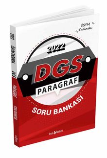 2022 DGS Paragraf Soru Bankası kitap kapağı