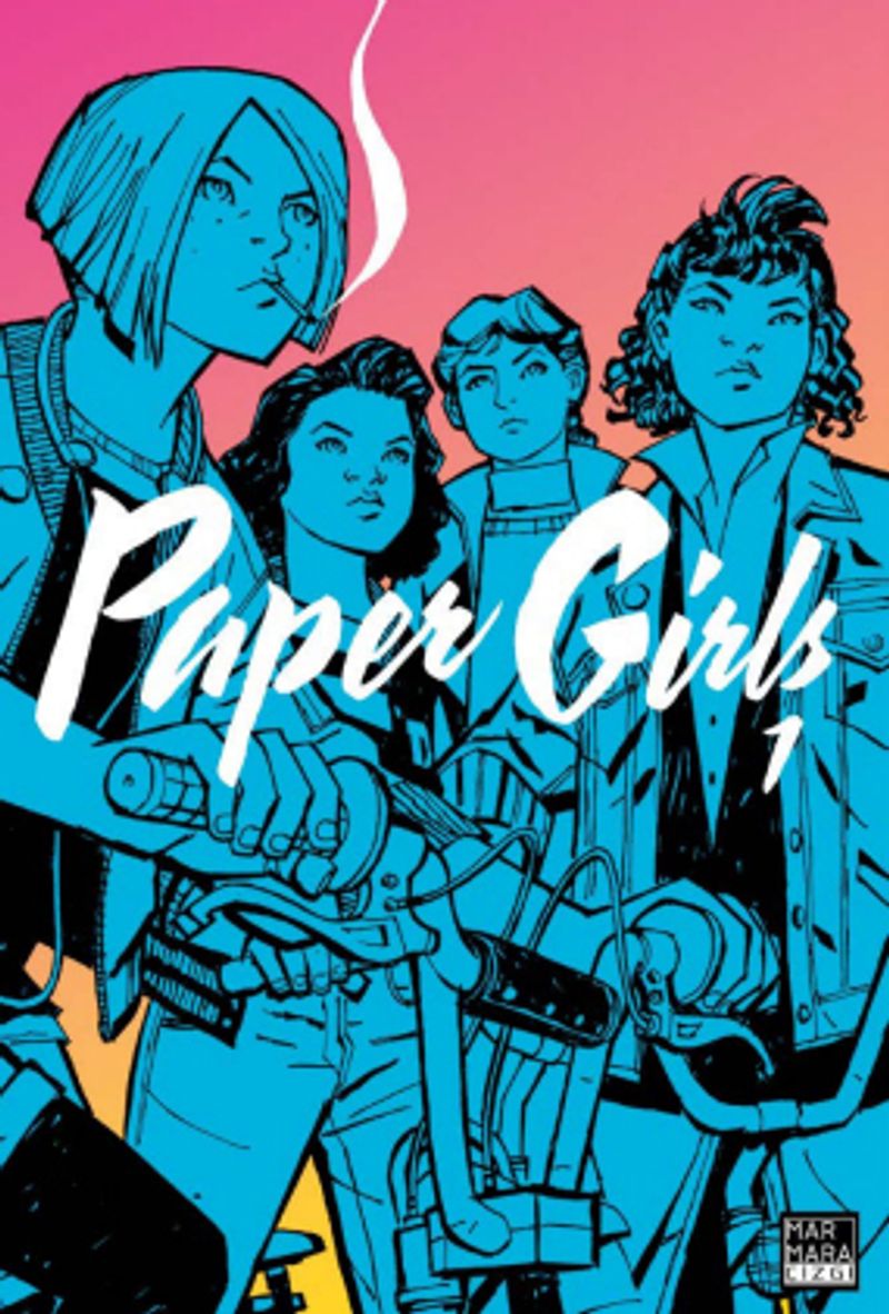 Paper Girls Cilt 1 kitap kapağı