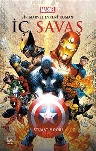 İç Savaş: Bir Marvel Evreni Romanı kitap kapağı