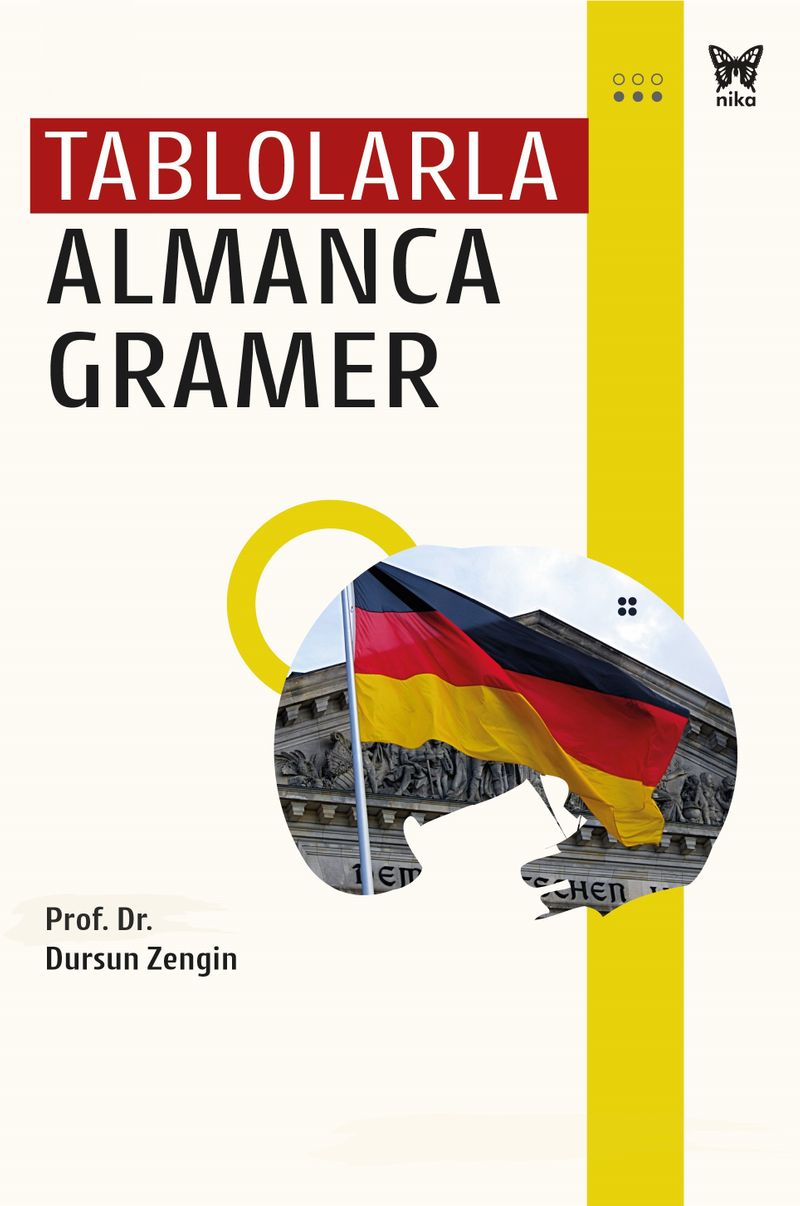 Tablolarla Almanca Gramer kitap kapağı