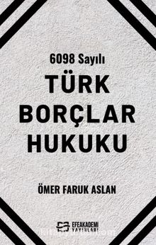 6098 Sayılı Türk Borçlar Hukuku kitap kapağı