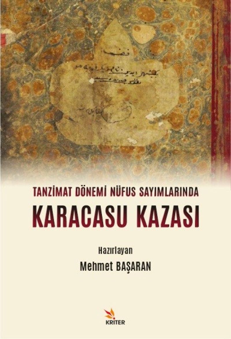 Tanzimat Dönemi Nüfus Sayımlarında Karacasu Kazası kitap kapağı