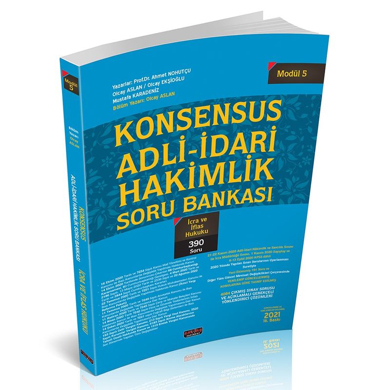 Konsensus KPSS İcra ve İflas Hukuku Soru Bankası kitap kapağı