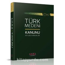 Türk Medeni Kanunu ve İlgili Kanunlar kitap kapağı