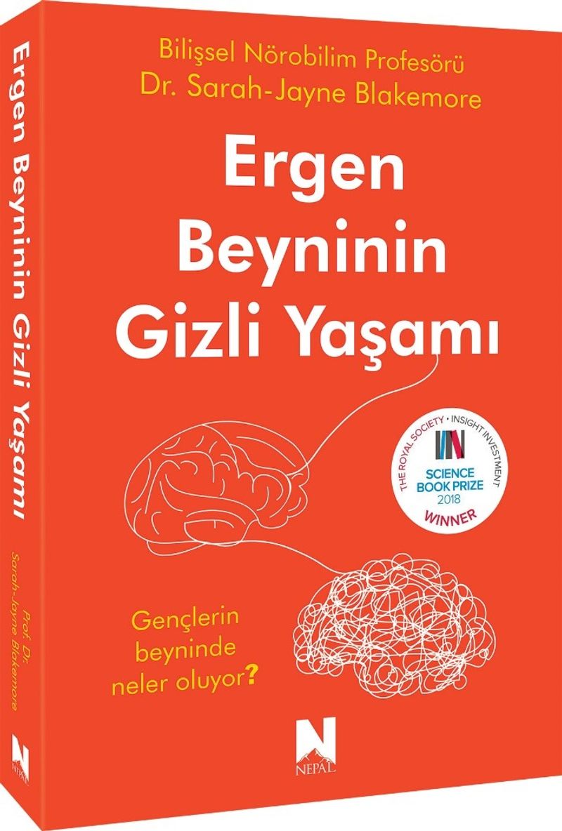 Ergen Beyninin Gizli Yaşamı kitap kapağı