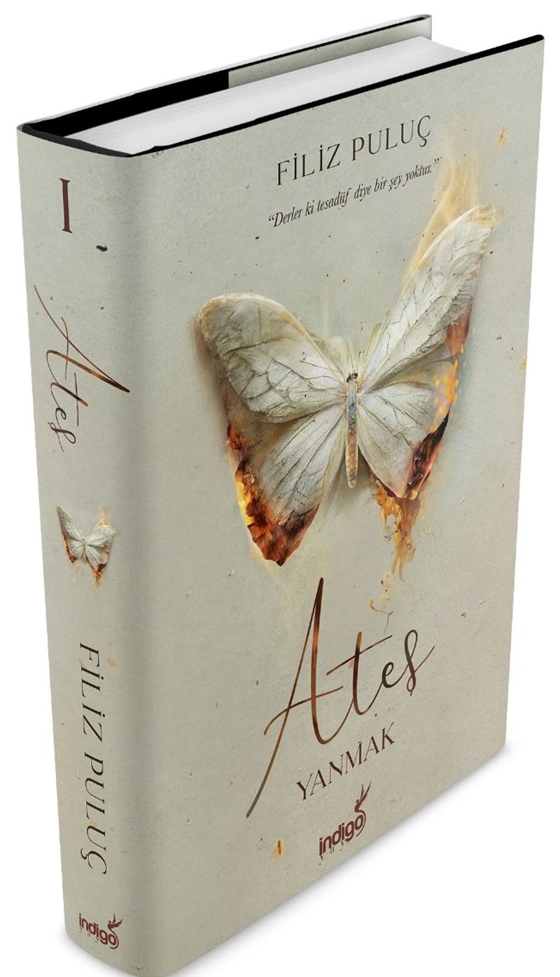 Ateş / Yanmak (Ciltli) kitap kapağı