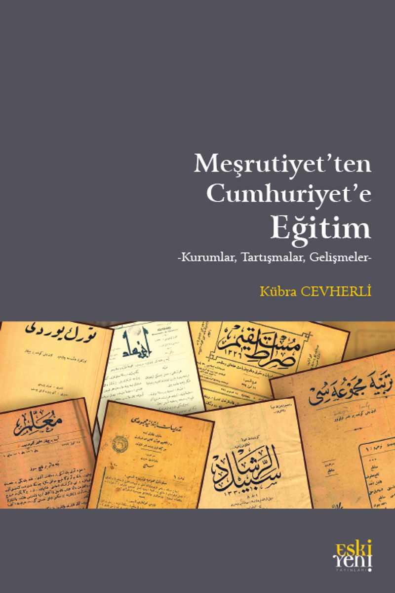 Meşrutiyet'ten Cumhuriyet'e Eğitim kitap kapağı