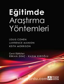 Eğitimde Araştırma Yöntemleri kitap kapağı