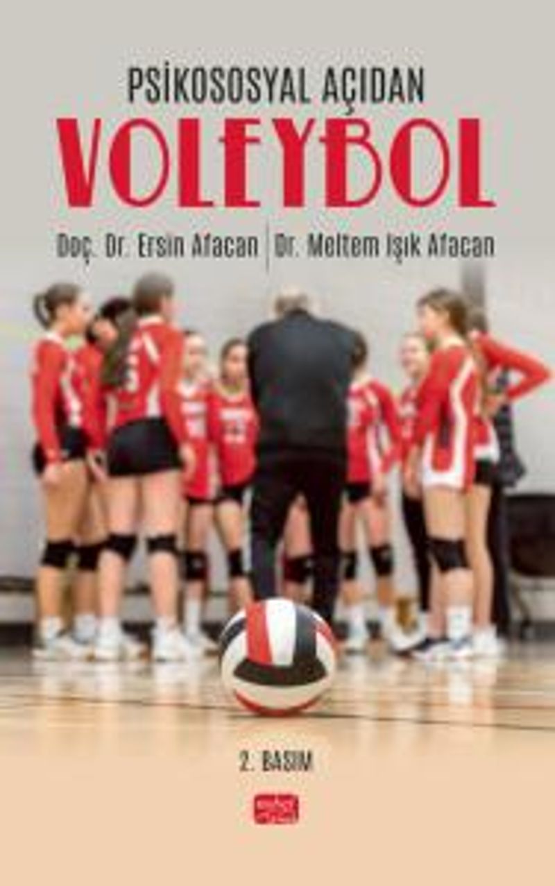 Psikososyal Açıdan Voleybol kitap kapağı
