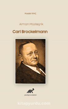 Alman Müsteşrik Carl Brockelmann kitap kapağı