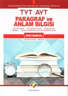 TYT AYT Paragraf ve Anlam Bilgisi Soru Bankası kitap kapağı