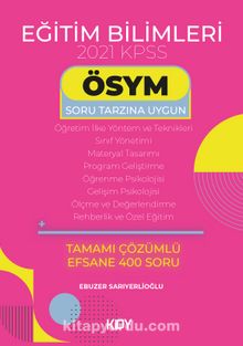 2021 KPSS Eğitim Bilimleri Sınavı kitap kapağı