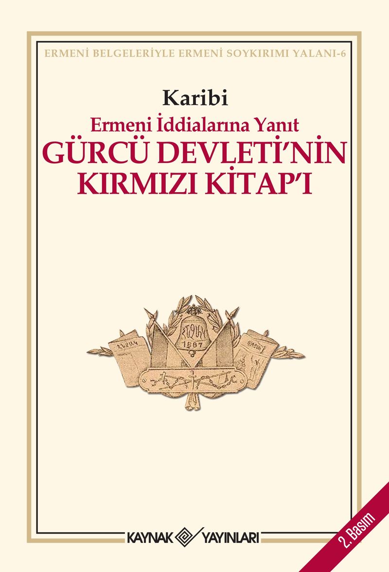 Gürcü Devleti'nin Kırmızı Kitap'ı / Ermeni İddialarına Yanıt kitap kapağı