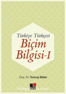 Türkiye Türkçesi Biçim Bilgisi 1 kitap kapağı