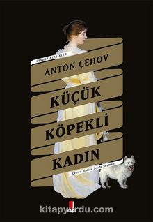 Küçük Köpekli  Kadın kitap kapağı