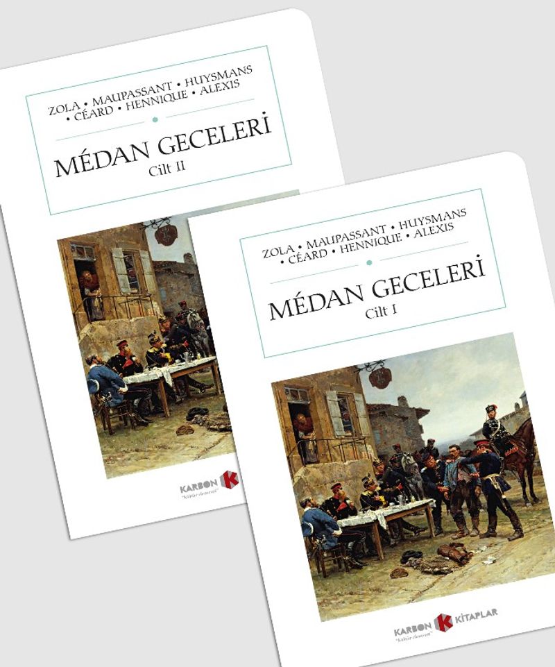 Médan Geceleri (2 Cilt Takım) (Cep Boy) (Tam Metin) kitap kapağı