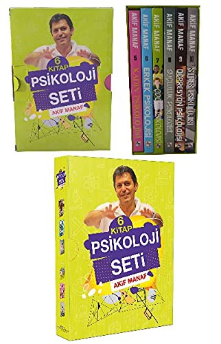 Akif Manaf Psikoloji Seti (6 Kitap) kitap kapağı