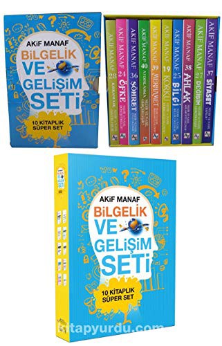 Akif Manaf Bilgelik ve Gelişim Seti (10 Kitap) kitap kapağı