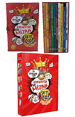 Karikatür ve Mizah Seti (10 Kitap) kitap kapağı