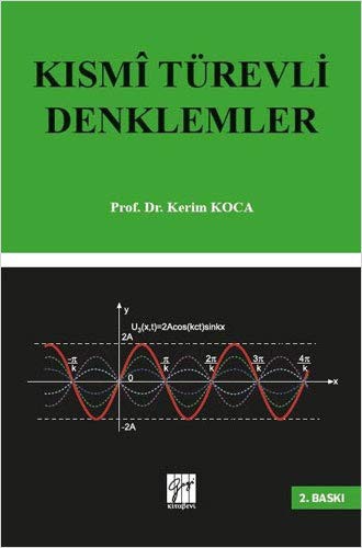 Kısmi Türevli Denklemler kitap kapağı
