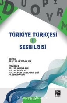 Türkiye Türkçesi-I Ses Bilgisi kitap kapağı