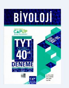 TYT Biyoloji 40 x 6 Up Deneme kitap kapağı