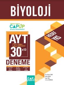 AYT Biyoloji 30x13 Up Deneme kitap kapağı